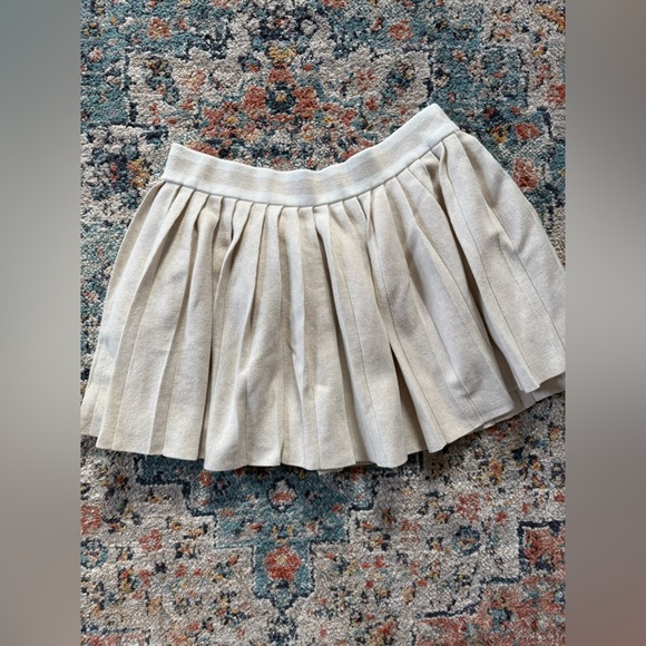 Aerie Pleated Sweater Mini Skirt - Picture 4 of 6